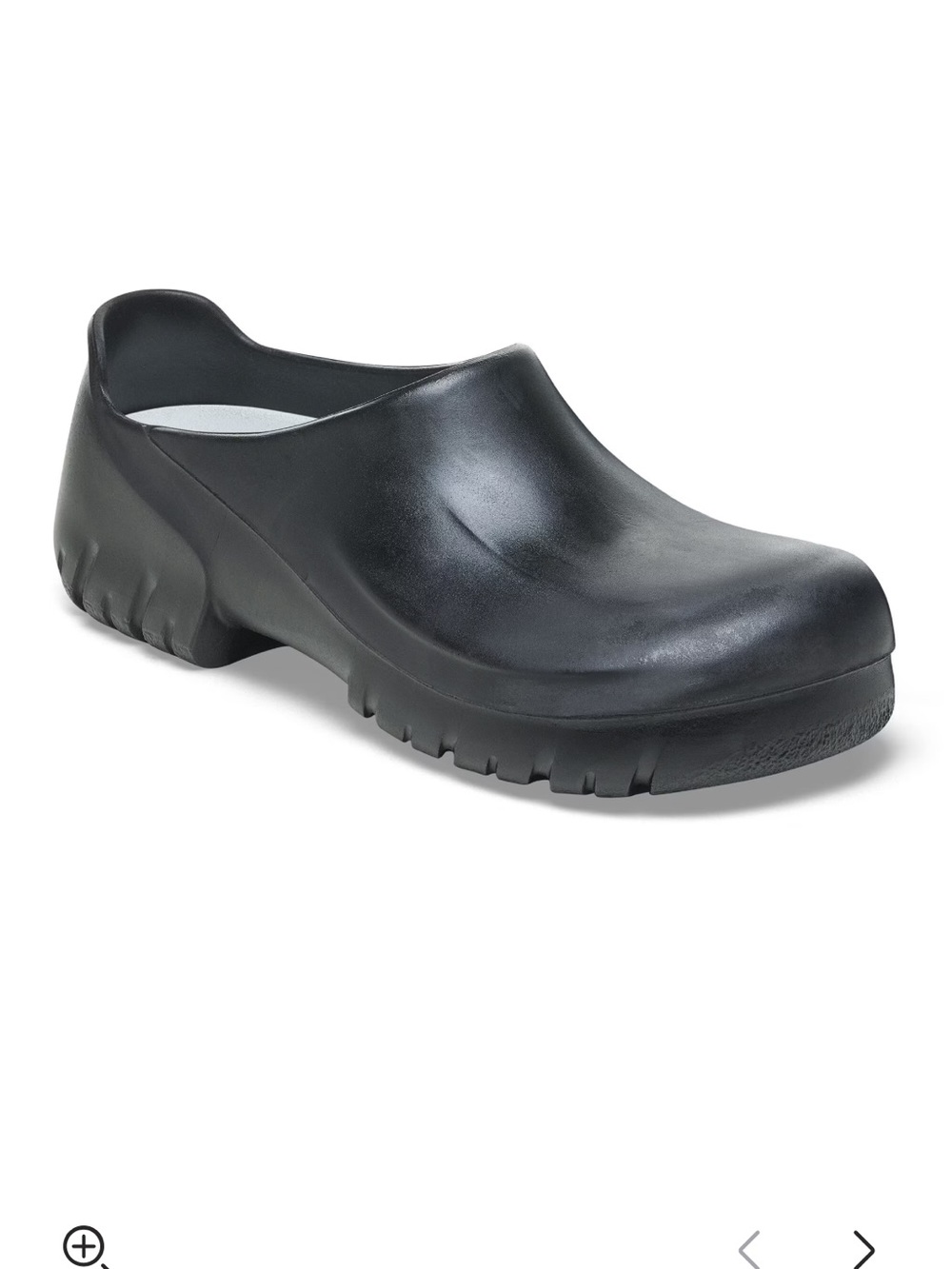 NWT! Women’s A 630 Birkenstock Black Slip-On Clog. Size 38